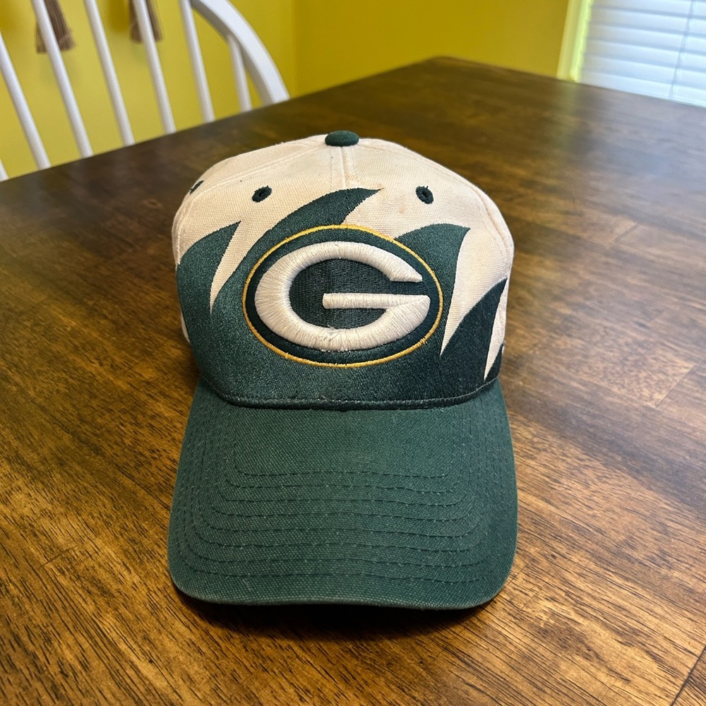 Vintage Green Bay Packers Sharktooth Hat - Reebok